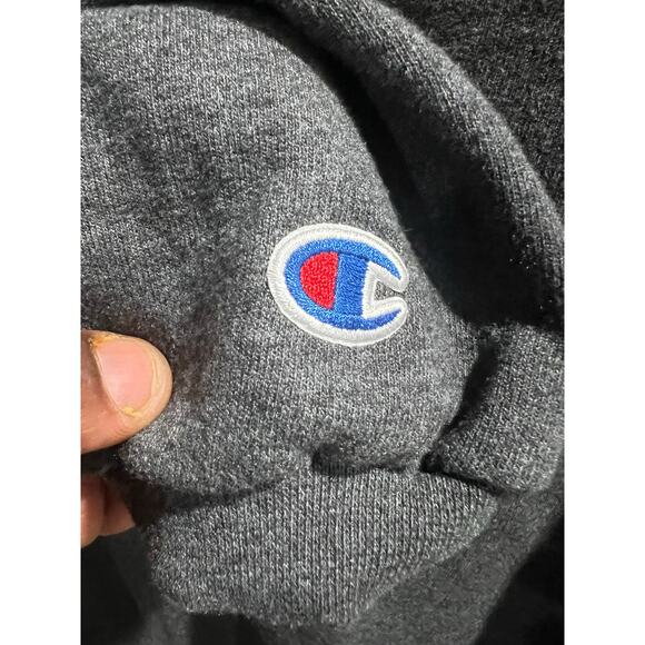 Champion Princeton University Crewneck Sweatshirt Small Gray Embroidered College - Picture 8 of 8